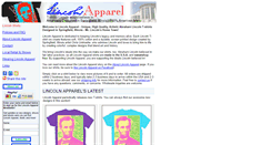 Desktop Screenshot of lincolnapparel.com